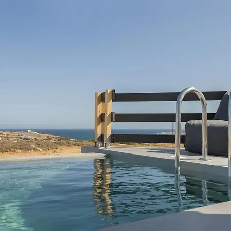 Maisonette Sail Privete Pool And Sea View וילה